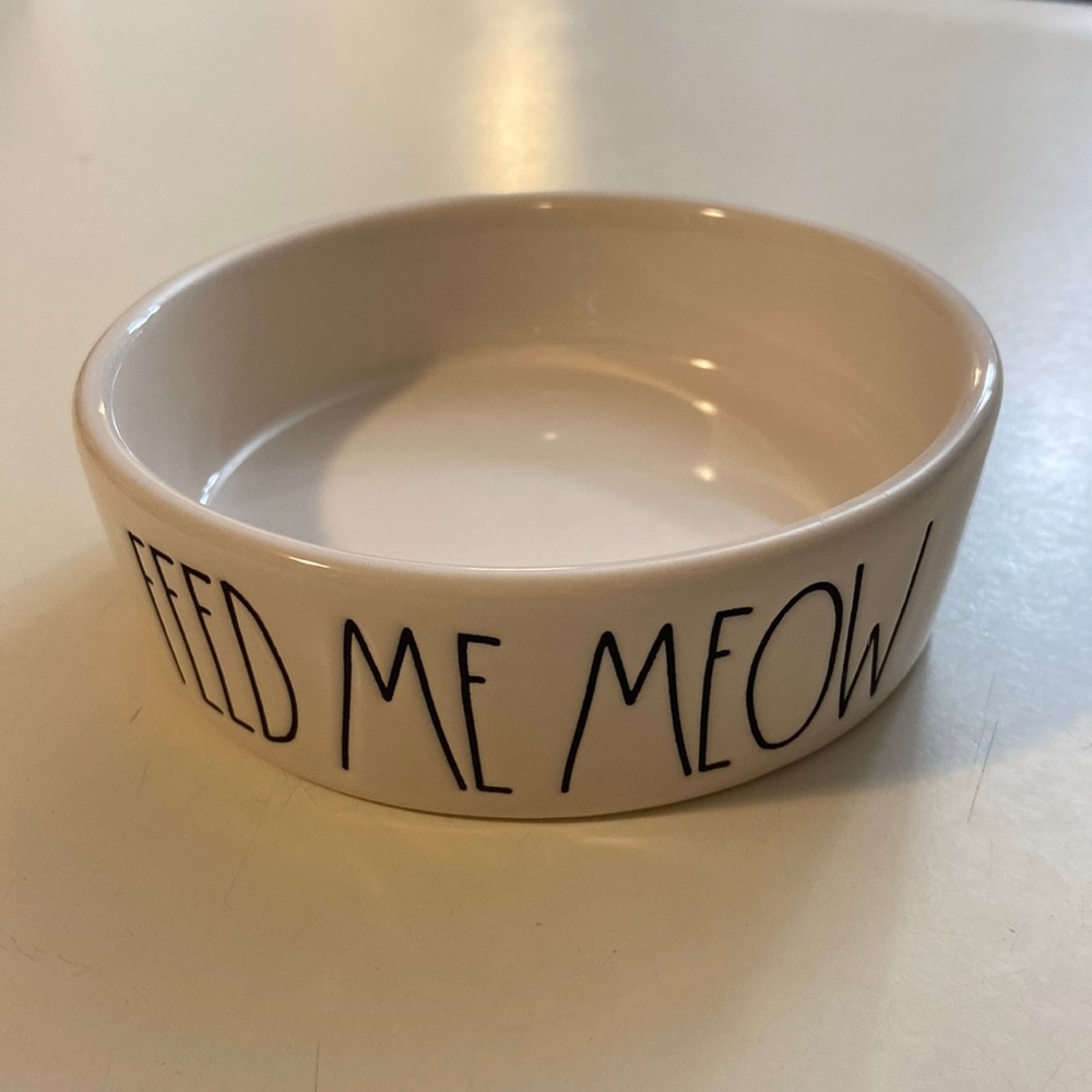 Rae Dunn Cat Bowl